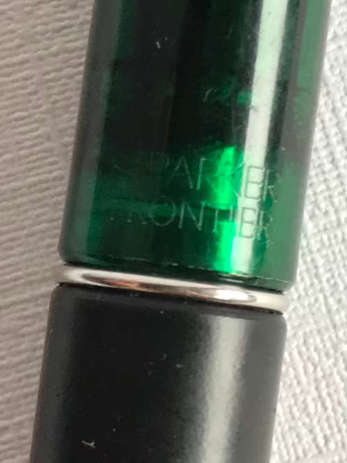 Parker Frontier Ballpoint Pen and Pencil set - Translucent Green