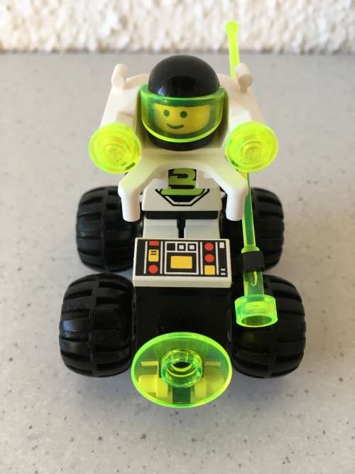 VINTAGE LEGO GRID TREKKOR - SET FROM 1991 - SPACE BLACKTRON II