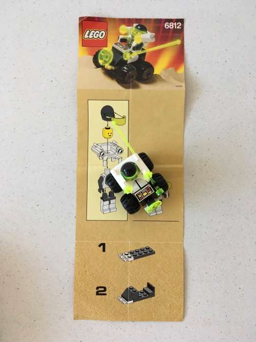 VINTAGE LEGO GRID TREKKOR - SET FROM 1991 - SPACE BLACKTRON II