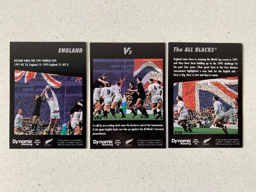3x 1995 The All Blacks vs England