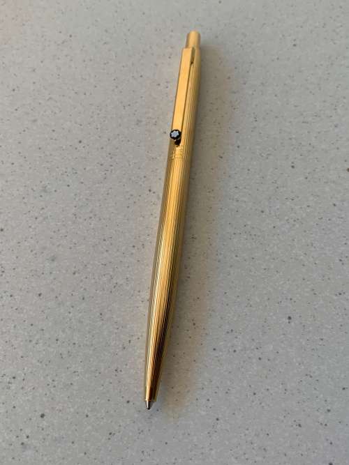 Beautiful Vintage Montblanc Goldplated Ballpoint Pen