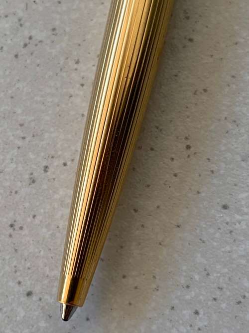 Beautiful Vintage Montblanc Goldplated Ballpoint Pen
