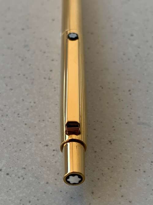Beautiful Vintage Montblanc Goldplated Ballpoint Pen