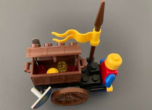 VINTAGE LEGO TREASURE CHEST - 1992 SET