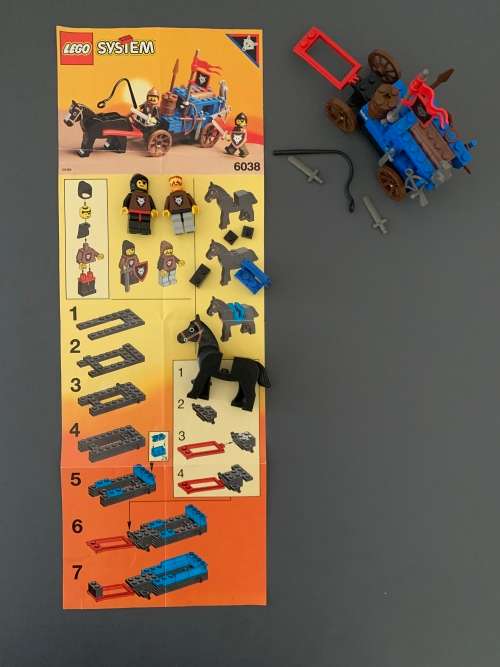 VINTAGE LEGO WOLFPACK RENEGADES - 1992 SET