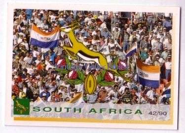 SPRINGBOKS 1994 Rugby Card - SOUTH AFRICA - 42/90