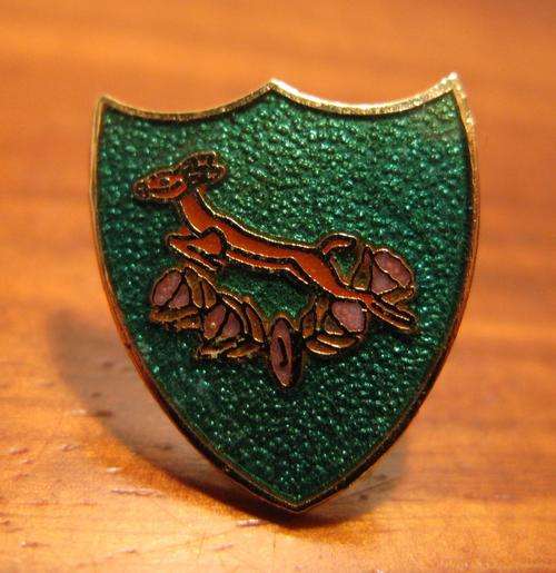 Springbok Rugby Emblem pin badge - 1,5cm x 1,3cm