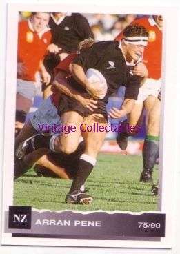 All Blacks 1994 Rugby Trading Card - ARRAN PENE - 75/90