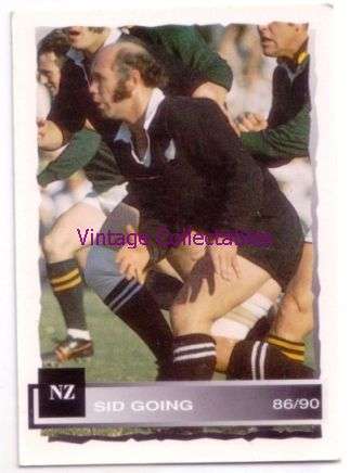 All Blacks 1994 Rugby Trading Card - SID GOING - 86/90