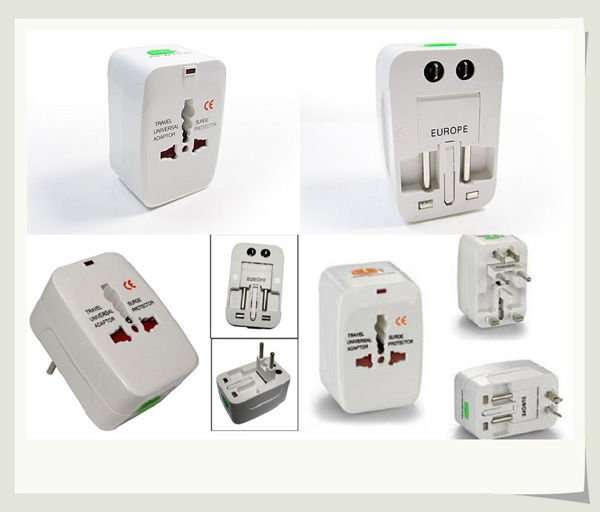 New Universal Power Travel Plug Adapter US USA UK EU AU