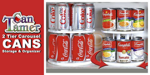 Can Tamer - This Can Carousel is an awesome kitchen space saver!!!!