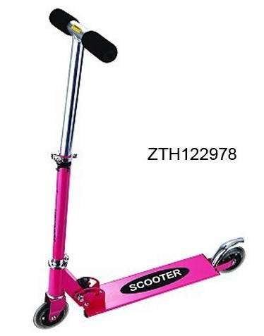 .New Folding Kids  Kick SCOOTER + HELMET,  KNEE and ELBOW PADS