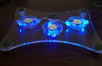 USB 3 LED Fan Light Laptop/Notebook cooling Pad