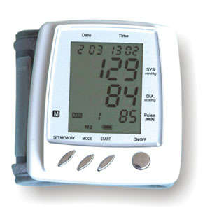 New Digital Automatic Wrist Blood Pressure Meter