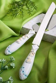 Beach Themed cake server set