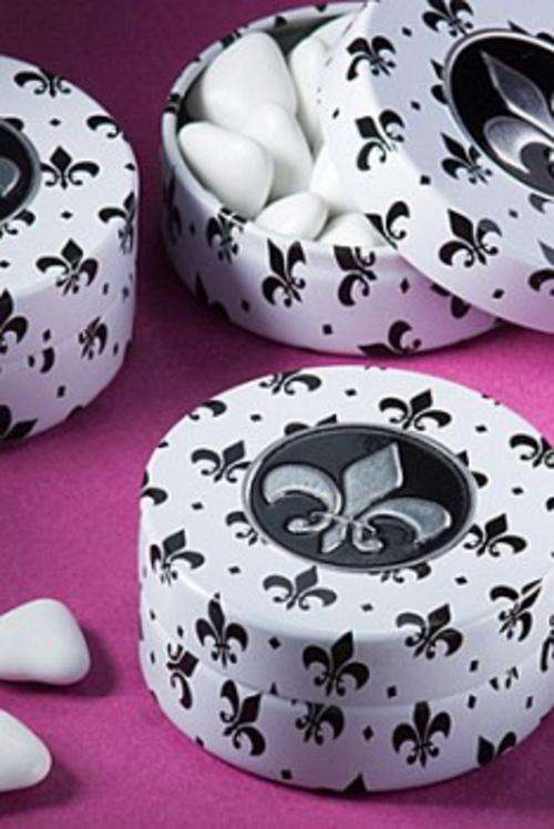 Small Fleur-de-Lis tin