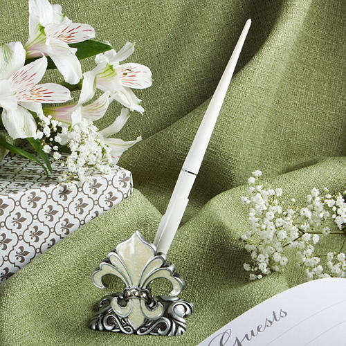 Fleur de Lis themed pen