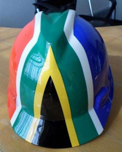 South Africa Flag Cap Hard Hat (V-Gard)
