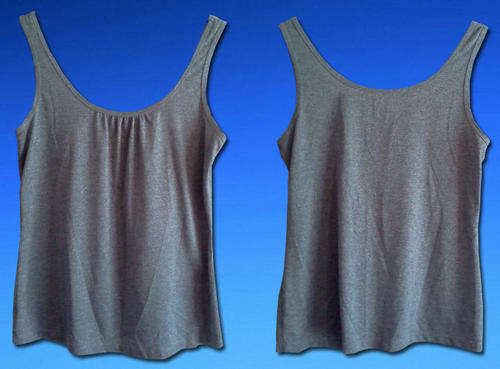 Ladies Silver/Grey Tank Top Size14/38/Large