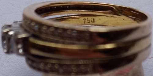 Ladies 18ct Yellow Gold Ring