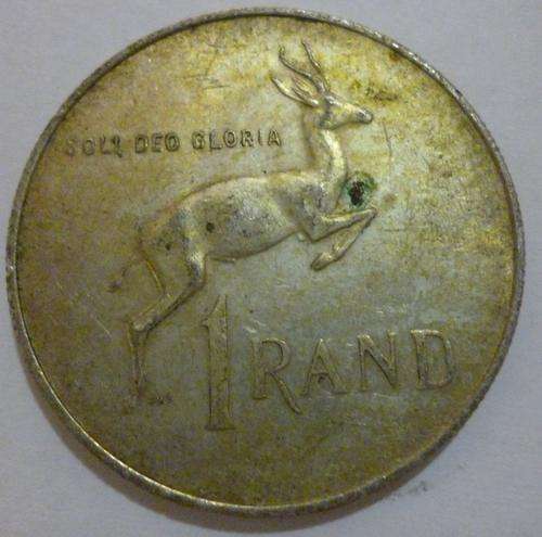 R1. FROM THE YEAR 1967. 12 GRAMS OF SILVER