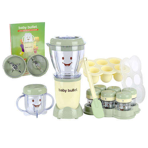 QUICK & EFFORTLESS!!! MAGIC Baby Bullet - COMPLETE BABY FOOD MAKING SYSTEM (20-Piece Set)