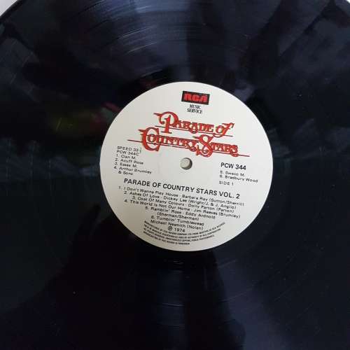 PARADE OF COUNTRY STARS (SET OF 4 LP's)