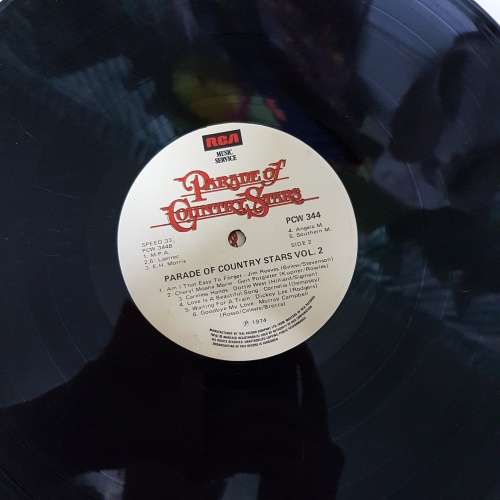 PARADE OF COUNTRY STARS (SET OF 4 LP's)