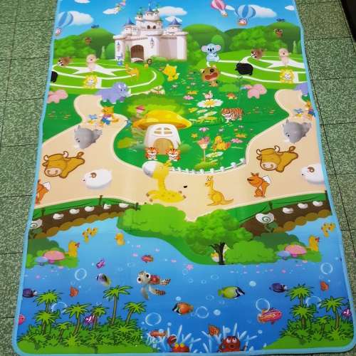 LARGE BABY PLAY FLOOR MAT : Ideal for Crawling / Playing ~ WATERPROOF NON-SLIP