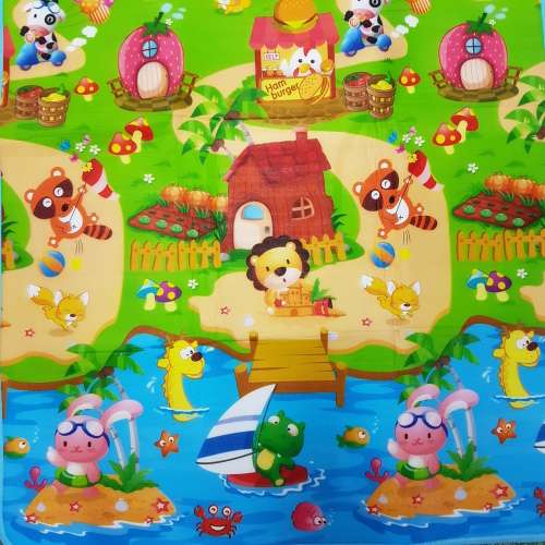 LARGE BABY PLAY FLOOR MAT : Ideal for Crawling / Playing ~ WATERPROOF NON-SLIP