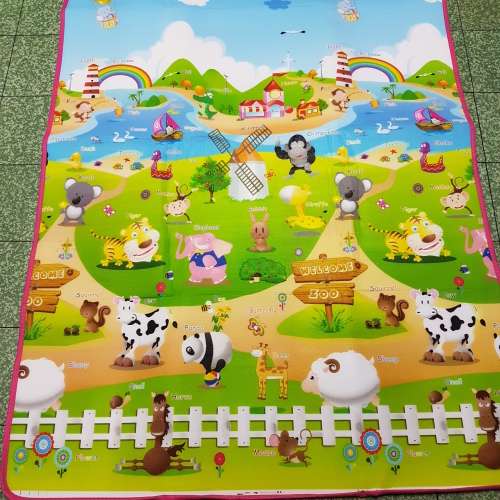 LARGE BABY PLAY FLOOR MAT : Ideal for Crawling / Playing ~ WATERPROOF NON-SLIP