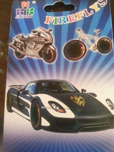 FIREFLYS LED FLASH VALVE CAPS - MULTICOLOURED