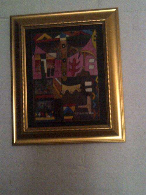 SPEELMAN MAHLANGU OIL ON BOARD