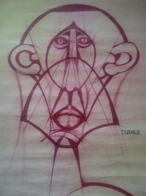DUMILE FENI INK AND PEN ON PAPER