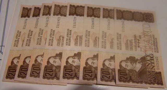 WOW- R20 from De Jongh in Unc condition - 4th issue.