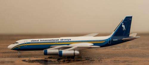 SOUTH AFRICAN CISKEI INTERNATIONAL AIRWAYS DIE CAST MODEL 1/400 CONVAIR 990