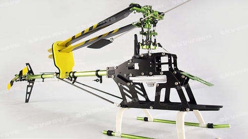 NEW 3D 6 Ch CNC FIBRE GLASS 450 RC Helicopter Kit