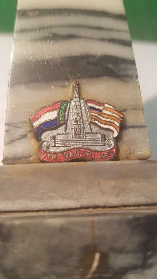 Marble monument memento circa 1986