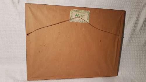 Exceptional Vintage Framed Egyptian Papyrus Art (2 of 4)!