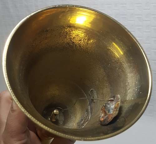Large brass bell!