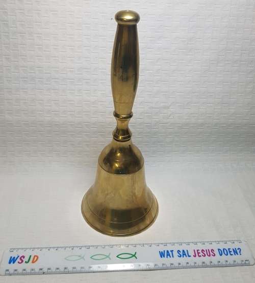 Large brass bell!