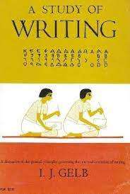 A STUDY OF WRITING by L J Gelb