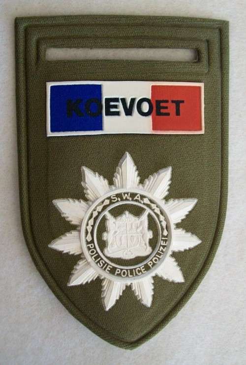 Tupperware Shoulder Flash - "KOEVOET" - (ORIGINAL)