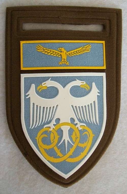 Tupperware Shoulder Flash - SAAF Security Regiment - (VERY SCARCE) - ORIGINAL