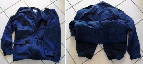 SAPS - Tactical Response Team:  (2x) Coverall & Operational jumpsuit (blue)