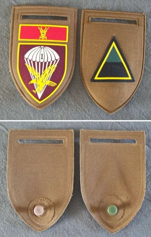 1 Parachute Battalion + Alpha Coy - Tupperware Shoulder Flash