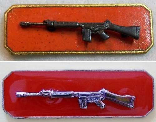 SADF - Marksman + 1st Class Shotist - (metal)