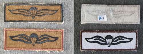 SADF - Parachute Wings - (1989/1990 issue) - ORIGINAL