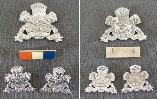 SA Armour Corps - Beret Badge and Collar Badges and Balkie