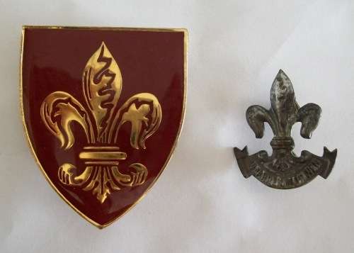 SADF - Swellendam Commando (beret badge and metal flash)